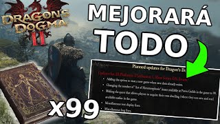 Dragons Dogma 2  CAPCOM y la ACTUALIZACIÓN que MEJORARÁ TODO [upl. by Ylro845]