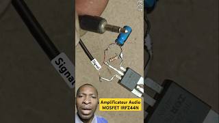 Amplificateur Audio MOSFET IRFZ44N mosfet amplifier speaker diy electronics sound amplifer [upl. by Siramaj966]