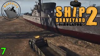 Finishing a ship and starting the hard Warship Fuso Ship Graveyard Simulator 2 Warships DLC Ep 7 [upl. by Alben]