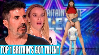 The world was surprised Strange talent  winning the Golden Buzzer at Britains Got Talent 2024 [upl. by Jorrie]