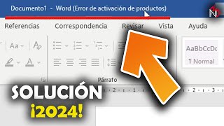 Error De Activación de Productos Office 2024  ❌ SOLUCIÓN [upl. by Annahsirhc]