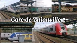 Gare de Thionville beaucoup de Fret [upl. by Enamrej]