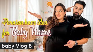 We chose a name for our baby  Parnian amp Fahim Tanweer  Baby Vlog 8 [upl. by Redneval]