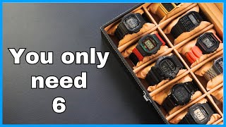 The Basic 6 Watches Casio Collection without selling your Kidney [upl. by Dukey814]