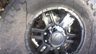 Overheated brake rotor caused by sticking brake caliper Boiling snow [upl. by Eenttirb]