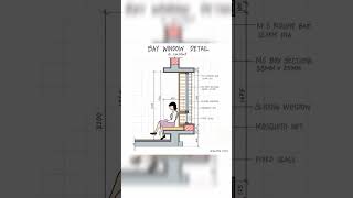 Bay Window Detail exterior exteriordesign sketchup [upl. by Annaer962]