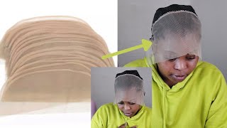 DIY LACE FRONTAL WIG CAP  VERY DETAILED TUTORIALBEGINNER FRIENDLY [upl. by Ahtivak]