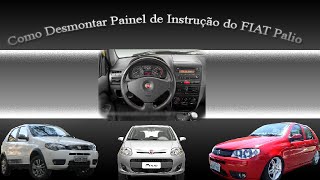 Como Desmontar Painel de Instrução do FIAT Palio [upl. by Elboa]