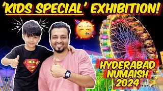 KIDS SPECIAL NUMAISH EXHIBITION Hyderabad 2024 TOUR😁🎉  Zakariyahs World [upl. by Aviva]