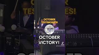 OCTOBER TESTIMONIES‼️ OCTOBER VICTORY‼️ more manifestation church october [upl. by Nywrad]