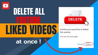 How To Delete All Liked Videos On Youtube At Once  Remove Liked Videos History [upl. by Aneele]