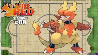 MAGMAR A ULTIMA INTEGRANTE DO TIME 08  Pokémon Perfect Fire Red Deluxe 2° TEMPORADA [upl. by Nolyk]