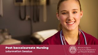 Post Baccalaureate Nursing  Information Session [upl. by Akenit14]