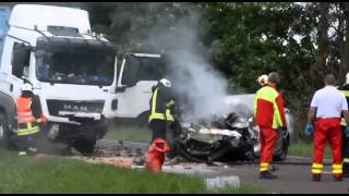 Tödlicher Unfall auf der B180 [upl. by Eitirahc]