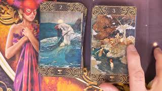 Edmund Dulac Tarot  NEW RELEASE Unboxing and first look [upl. by Heilman]