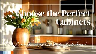 How to Choose the Perfect Cabinets for Your Small Apartment Kitchen [upl. by Funch]