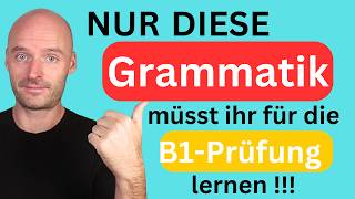 GAST  TELC  B1Prüfung  Wichtige Grammatikthemen für den Test [upl. by Atinet]