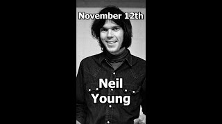 On This Day In 1945 NEIL YOUNG shorts [upl. by Nebur]