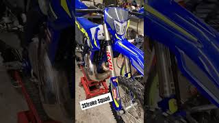 Sherco SE300 Factory 2025 upgrade 2stroke motocross enduro Sherco se300 [upl. by Aniale751]