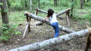 Obstacle Course at Warrior Woods [upl. by Oak]