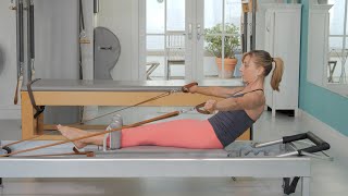 Pilates Reformer Encyclopedia Rowing Series [upl. by Derraj]