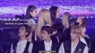 Chanyeol EXO and Rose Blackpink moment in sbs gayo daejun [upl. by Nuaj610]