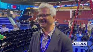 Campaign 2024 Press Trust of India Journalist Discusses DNC Coverage [upl. by Naret]