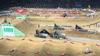 250 main event Supercross Paris 2024 [upl. by Alene]