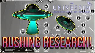 RUSHING Research and MORE ATTACKS  The Universim in 2023  Day 426  508 [upl. by Kwok]