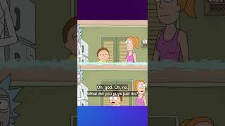 Time splits  Rick and Morty S2E1 shorts shortvideo subscribe rickandmorty funny series [upl. by Glovsky978]