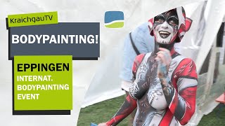 Internationales Bodypainting Event in Eppingen [upl. by Engenia]