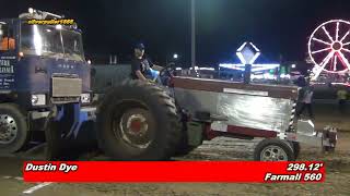 2022 Hookstown Fair 6500 10 MPH Tractor Pull [upl. by Arrec]