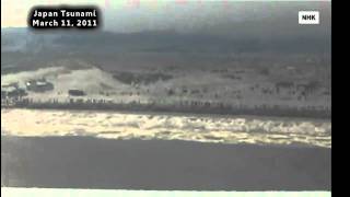 Japan Tsunami Devastation Clips 2011 [upl. by Macswan]