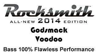 Godsmack quotVoodooquot Rocksmith 2014 bass cover finger [upl. by Whitehouse962]