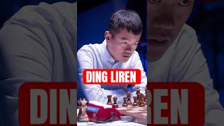 DING LIREN batte GUKESH D  Campionato del Mondo 2024 Turno 1 scacchi [upl. by Nanreh863]