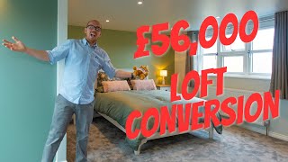 £56000 Finished Loft Conversion UK [upl. by Apgar]