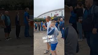 Birmingham City fan zone St Andrews Knighthead Park v Wigan Athletic [upl. by Joby]