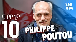 Flop 10 de Philippe POUTOU  le nouveau COLUCHE  non [upl. by Maxy]