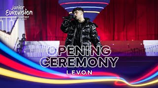 LEVON  LEVON  Junior Eurovision 2022 Opening Ceremony [upl. by Cenac]