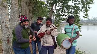 হায় হায় অন্ধশিল্পী সন্তোষ বাউল একি গান গাইল মলম লাগাইয়া দিলো ফাটায় ডাক্তার বেটায় Boyati Gaan TV [upl. by Richer]