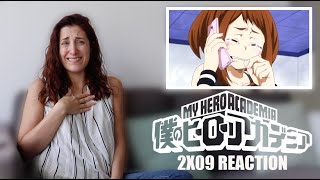 MY HERO ACADEMIA 2X09 quotBAKUGO VS URARAKAquot REACTION [upl. by Llednol]