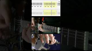 Guitar Tab Paranoid by Black Sabbath guitar guitarriffs guitartabs classicrock [upl. by Zweig824]