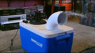 DIYMaking AirConditioner Using Peltier ModuleEasy project [upl. by Enier]