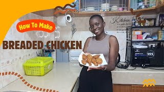 Crispy Breaded chicken recipe [upl. by Cassell]