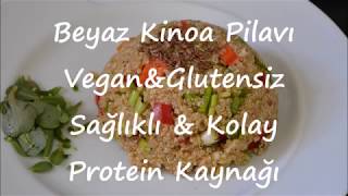 White Kinoa Rice  Protein Source Vegan amp Gluten Free  Healthy Recipes [upl. by Guria]