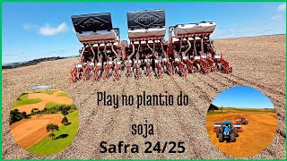 Começou o plantio de soja Safra 2425 [upl. by Grenier29]