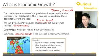 Macroeconomic Objectives in Economics ALevelIB [upl. by Ecitnerp]