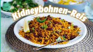 Kidneybohnen Rezept mit extra Portion Geschmack  Rajma Pulao [upl. by Ahtram177]