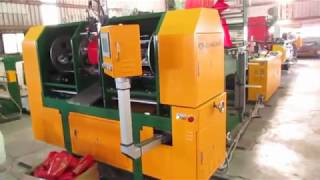 heavy gauge poly draw garbage bag on roll making machine [upl. by Deys]