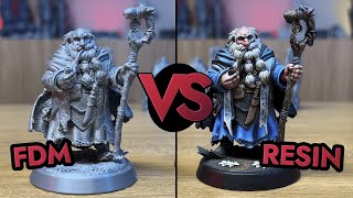 Resin VS FDM 3D printers Which one is the best for miniatures [upl. by Yanal]